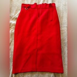 Used Red skirt